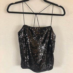ASOS All Over Sequin Strappy Camisole